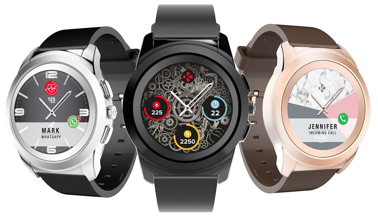 Three MyKronoz ZeTime watches